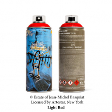 Jean-Michel Basquiat Special Edition Can - Light Red
