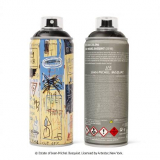 Jean-Michel Basquiat Special Edition Can - Matt Black