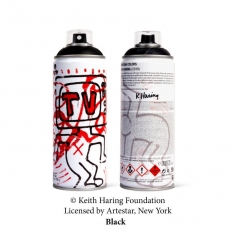 Keith Haring Special Edition Can - Black