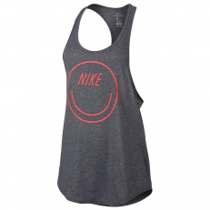 Nike Smile Dri-Fit Tank - Dark Grey Heather