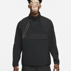 Nike Sportswear Tech Pack Woven 1/2-Zip Jacket Black/Black