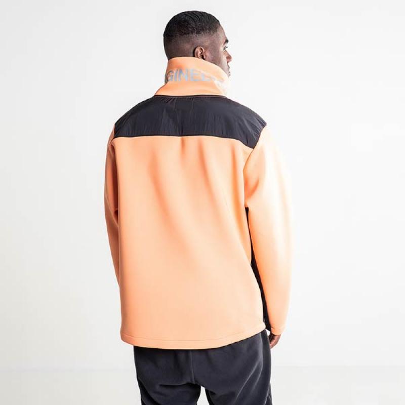 Download Jordan 23 Engineered Fleece Mock-Neck Sweatshirt - Orange ...