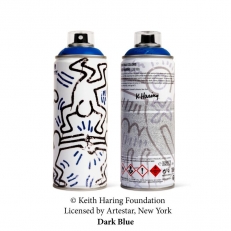 Keith Haring Special Edition Can - Dark Blue