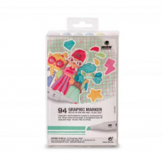 MTN 94 Graphic Marker Pastel Colors 12 Pack