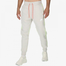 Nike Air Fleece Pants - Light Bone/ Lime Ice