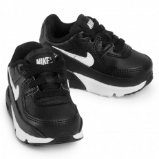 Nike Air Max 90 Leather (TD) - Black/ White