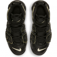 Nike Air More Uptempo (GS) - Black/ Mettalic Gold Star
