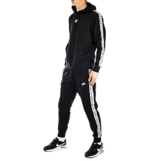 Nike Fleece Hooded TrackSuit Black
