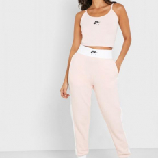 Nike Sportswear Air Pants - Echo Pink/ Birch Heather/ White
