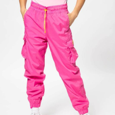 Nike Sportswear Icon Clash Woven Pants - Fire Pink/ Laser Orange
